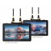 FEELWORLD FT6 FR6 5.5 Inch Wireless Video Transmission System with The Transmitter and Receiver DSLR Camera